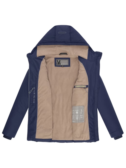 Marikoo Damen Steppjacke mit Fleece-Innenfutter & Kapuze – Alemee - Image 4