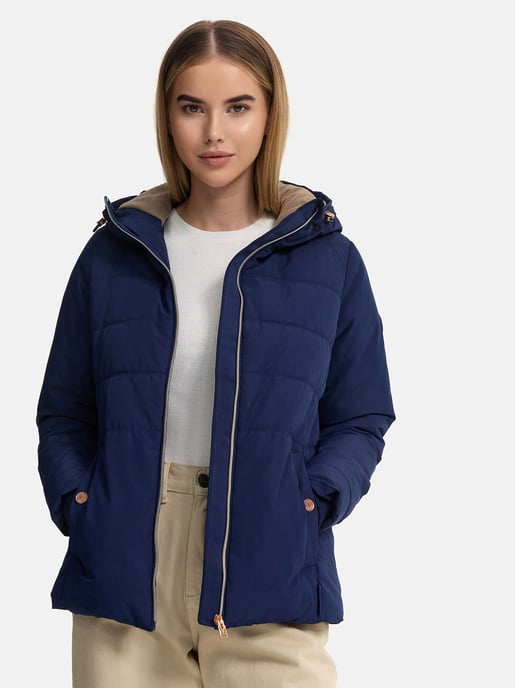 Marikoo Damen Steppjacke mit Fleece-Innenfutter & Kapuze – Alemee - Image 6