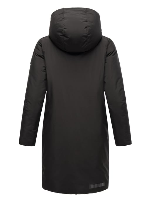Marikoo Damen Winterjacke mit Magnetverschluss & Kapuze – Nanami - Image 4