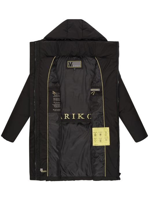 Marikoo Damen Winterjacke mit Magnetverschluss & Kapuze – Nanami - Image 5
