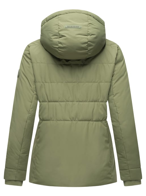 Marikoo Damen Steppjacke mit Fleece-Innenfutter & Kapuze – Alemee - Image 3