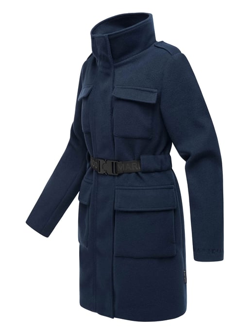 Marikoo Damen Wintermantel Tanokoo mit Stretch-Gürtel - Image 3