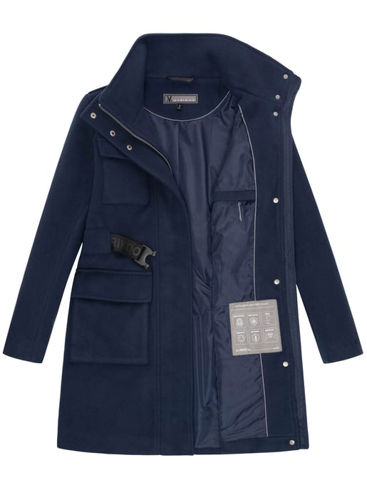 Marikoo Damen Wintermantel Tanokoo mit Stretch-Gürtel - Image 4