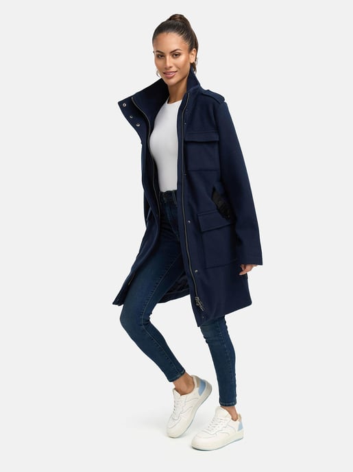 Marikoo Damen Wintermantel Tanokoo mit Stretch-Gürtel - Image 5