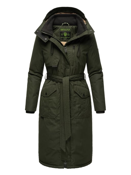 Navahoo Damen Winterjacke Hokulanii – Lang & Leicht Gefüttert - Image 1