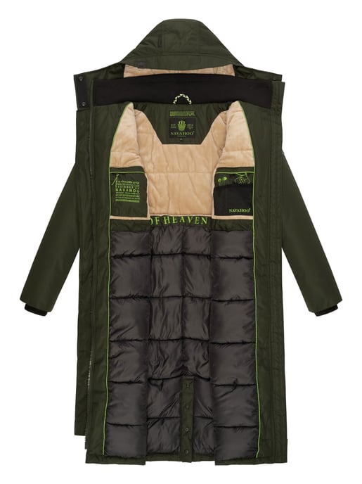 Navahoo Damen Winterjacke Hokulanii – Lang & Leicht Gefüttert - Image 5
