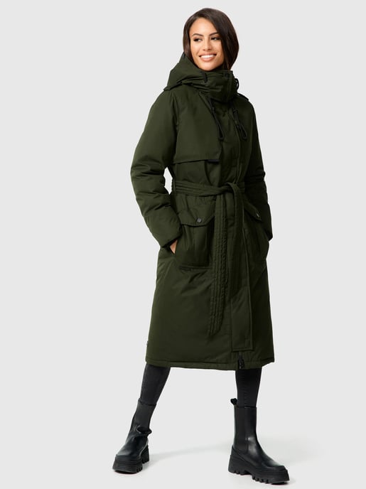 Navahoo Damen Winterjacke Hokulanii – Lang & Leicht Gefüttert - Image 6
