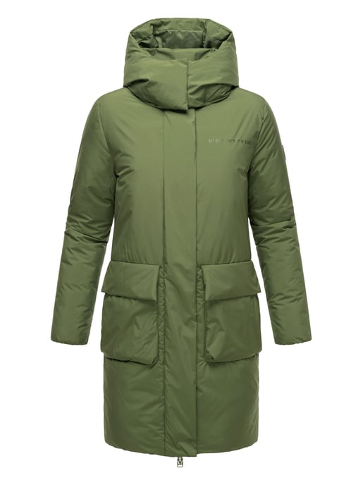 Marikoo Damen Winterjacke mit Magnetverschluss & Kapuze – Nanami - Image 2