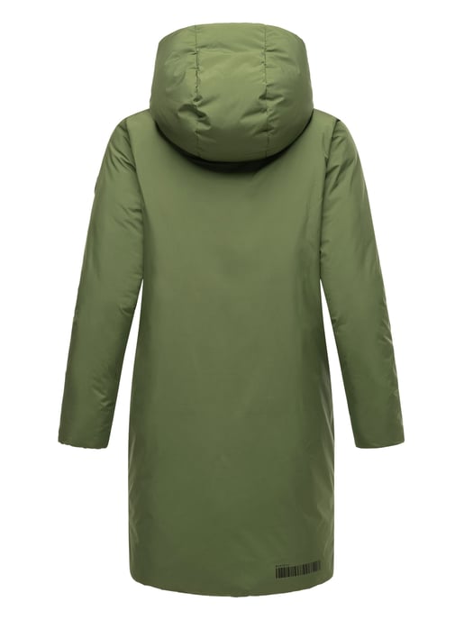 Marikoo Damen Winterjacke mit Magnetverschluss & Kapuze – Nanami - Image 4