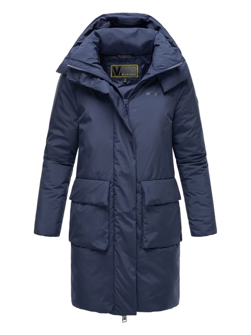 Marikoo Damen Winterjacke mit Magnetverschluss & Kapuze – Nanami - Image 1