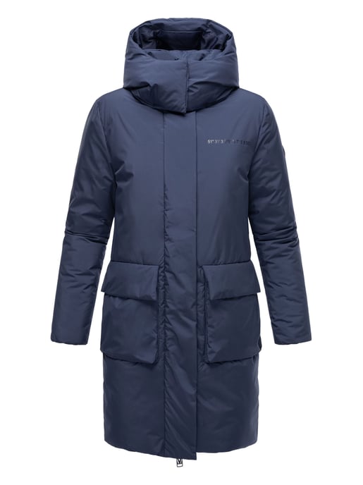 Marikoo Damen Winterjacke mit Magnetverschluss & Kapuze – Nanami - Image 2