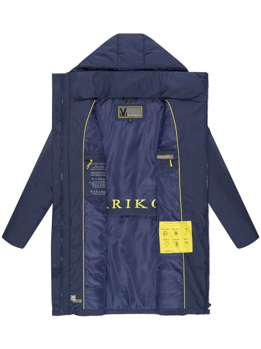 Marikoo Damen Winterjacke mit Magnetverschluss & Kapuze – Nanami - Image 5