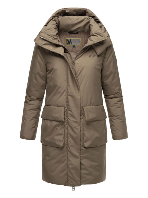 Marikoo Damen Winterjacke mit Magnetverschluss & Kapuze – Nanami - Image 1