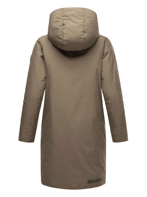 Marikoo Damen Winterjacke mit Magnetverschluss & Kapuze – Nanami - Image 4