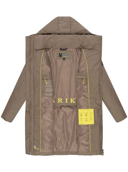Marikoo Damen Winterjacke mit Magnetverschluss & Kapuze – Nanami - Image 5