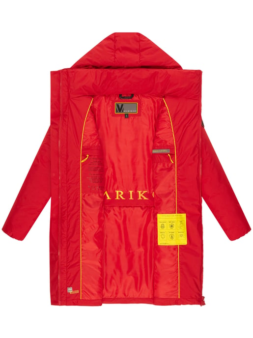Marikoo Damen Winterjacke mit Magnetverschluss & Kapuze – Nanami - Image 5