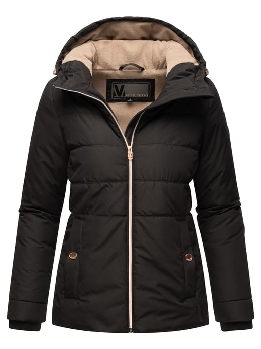 Marikoo Damen Steppjacke mit Fleece-Innenfutter & Kapuze – Alemee - Image 1