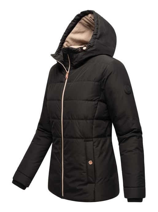 Marikoo Damen Steppjacke mit Fleece-Innenfutter & Kapuze – Alemee - Image 2