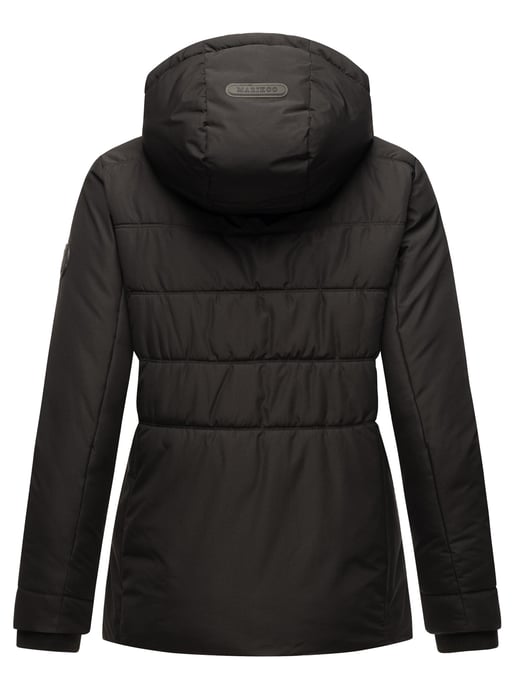 Marikoo Damen Steppjacke mit Fleece-Innenfutter & Kapuze – Alemee - Image 3