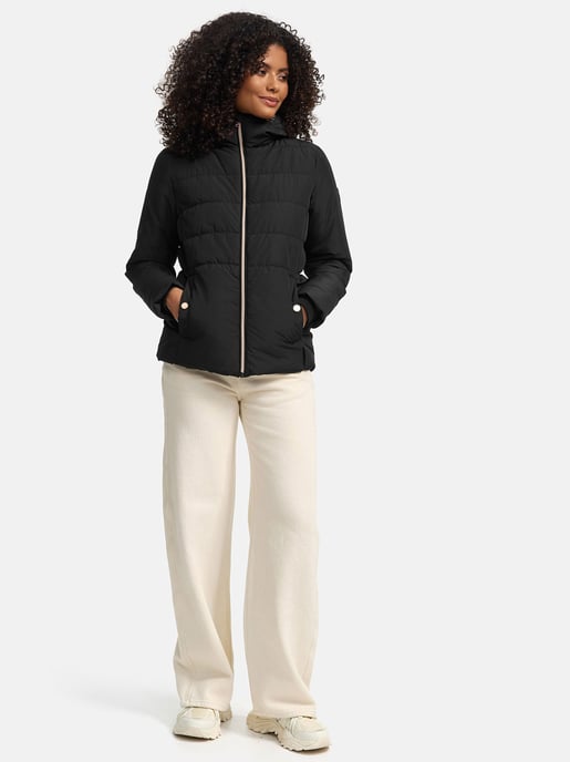 Marikoo Damen Steppjacke mit Fleece-Innenfutter & Kapuze – Alemee - Image 5