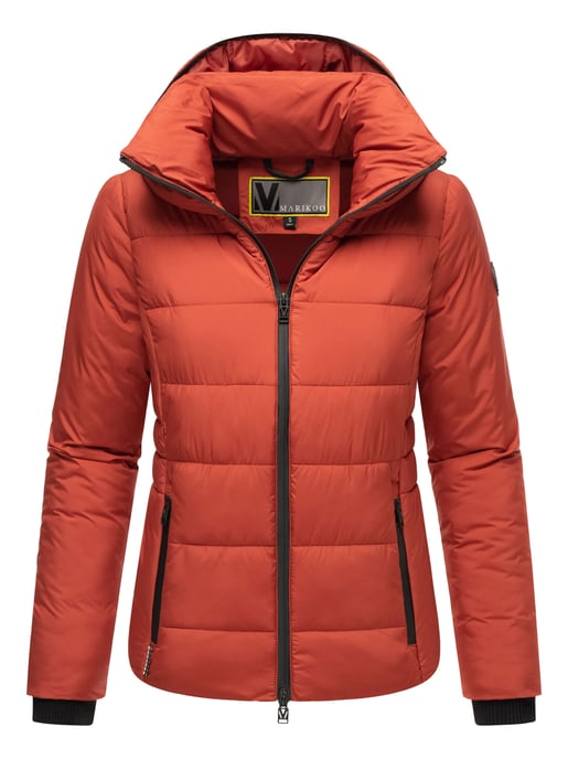 Marikoo kurze Damen Steppjacke mit Kapuze & Fleecefutter – Radaa - Image 4
