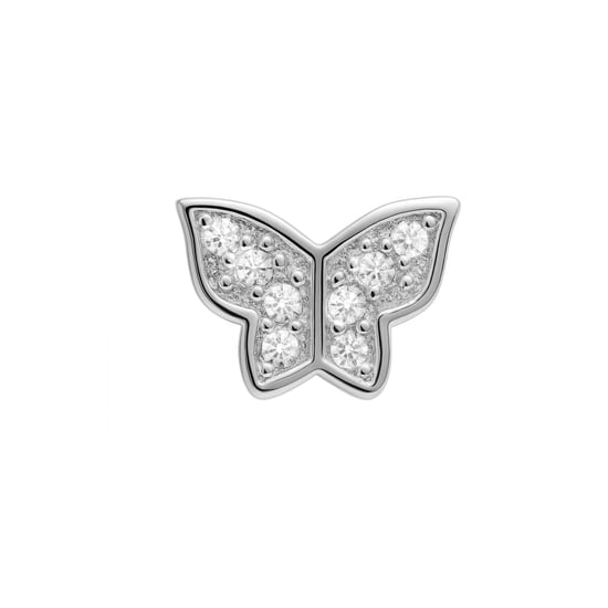 Luxenter Piercing mit funkelndem Zirkonia, veredelt mit 925er Sterlingsilber – Dosa - Image 1