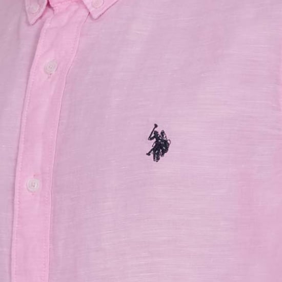 U.S. Polo Assn. Herren Leinenhemd aus Leinen-Baumwollmix - Image 4
