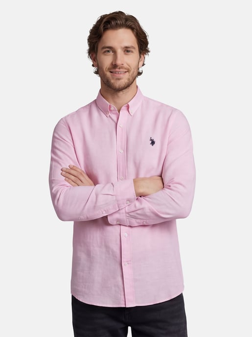 U.S. Polo Assn. Herren Leinenhemd aus Leinen-Baumwollmix - Image 6