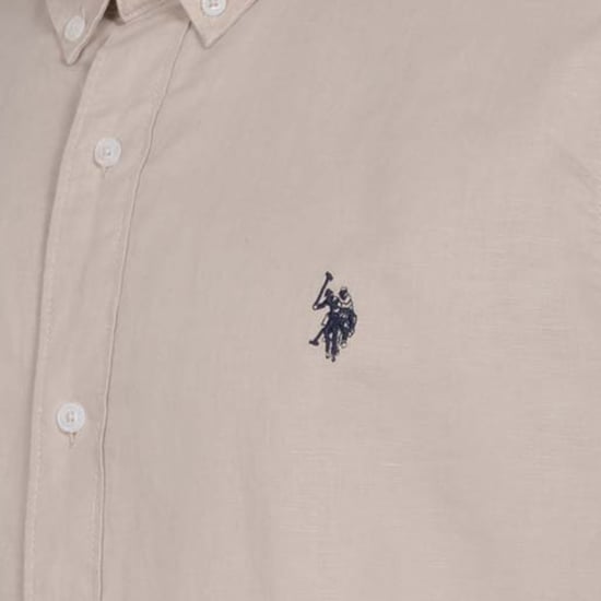 U.S. Polo Assn. Herren Leinenhemd aus Leinen-Baumwollmix - Image 4