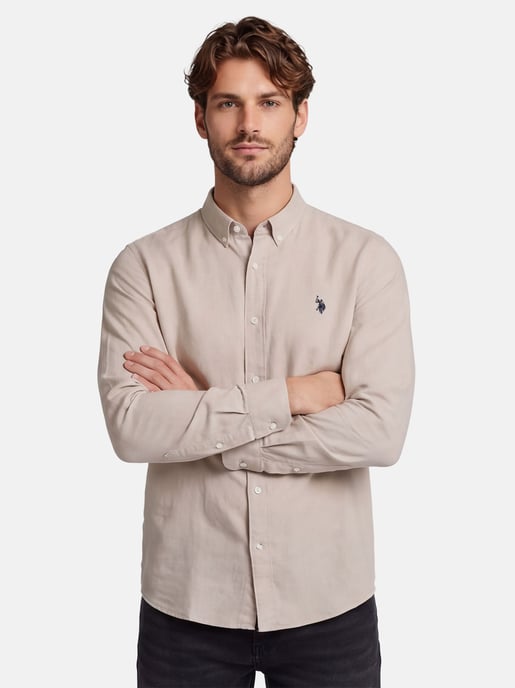 U.S. Polo Assn. Herren Leinenhemd aus Leinen-Baumwollmix - Image 6