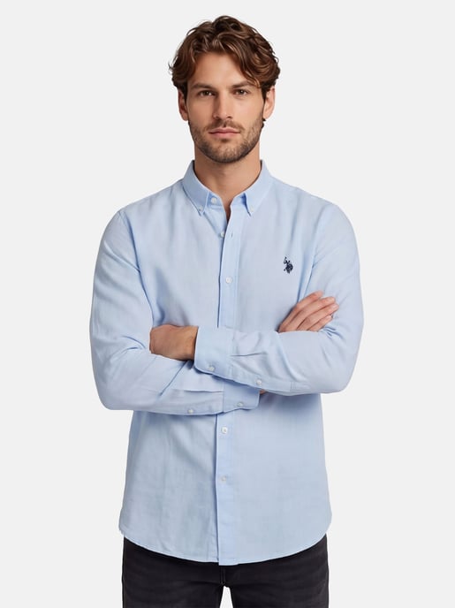 U.S. Polo Assn. Herren Leinenhemd aus Leinen-Baumwollmix - Image 6