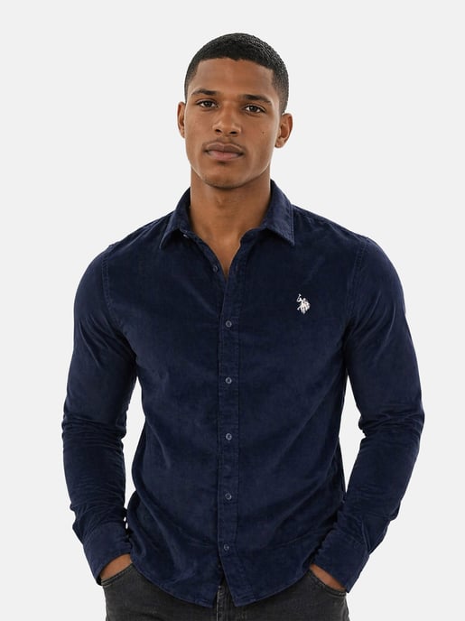 U.S. Polo Assn. Herren Cordhemd aus Baumwolle mit Stretchanteil - Image 4