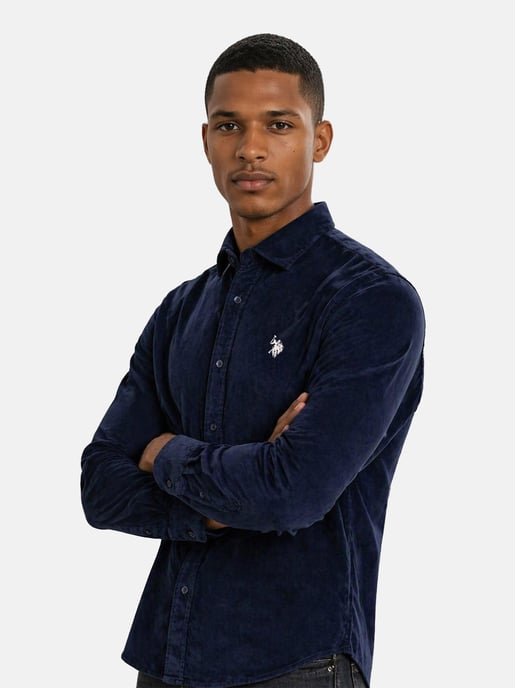 U.S. Polo Assn. Herren Cordhemd aus Baumwolle mit Stretchanteil - Image 5