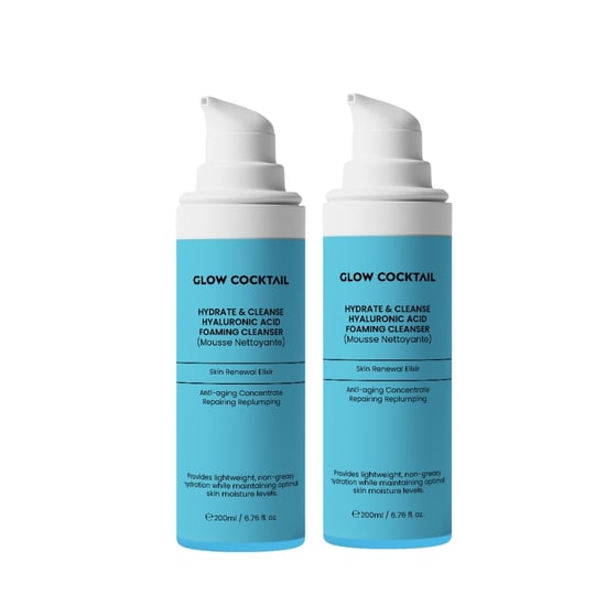 2 X Hydrate & Cleanse Hyaluronsäure Schaumreinigungsprodukt 200ml - Image 1