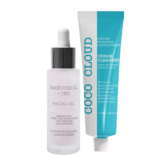 Coco Cloud Cream Reiniger 100ml + Bakuchiol + CBD Serum 30ml - Image 1