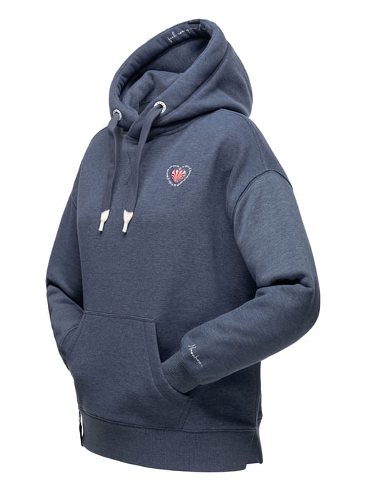 Navahoo Damen Hoodie Goldfee – Kuscheliger Kapuzenpullover mit Kängurutasche - Image 4