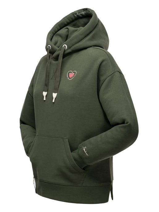Navahoo Damen Hoodie Goldfee – Kuscheliger Kapuzenpullover mit Kängurutasche - Image 4