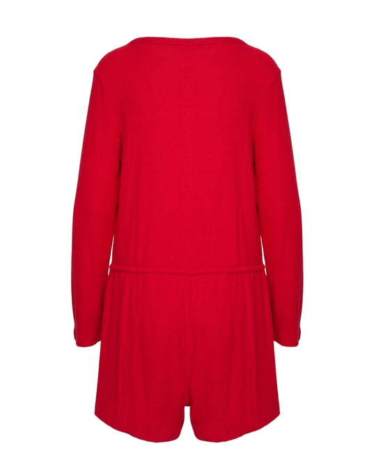 Hunkemöller Combinaison de pyjama courte en jersey côtelé - Image 5