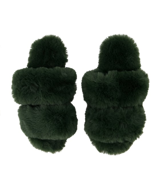 Hunkemöller Pantoufles Fake Fur - Image 2