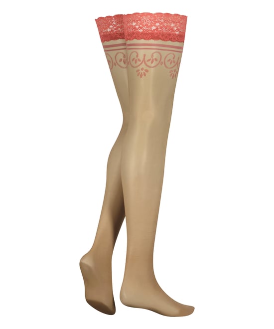 Hunkemöller Bas autofixants 15 deniers dentelle - Image 5