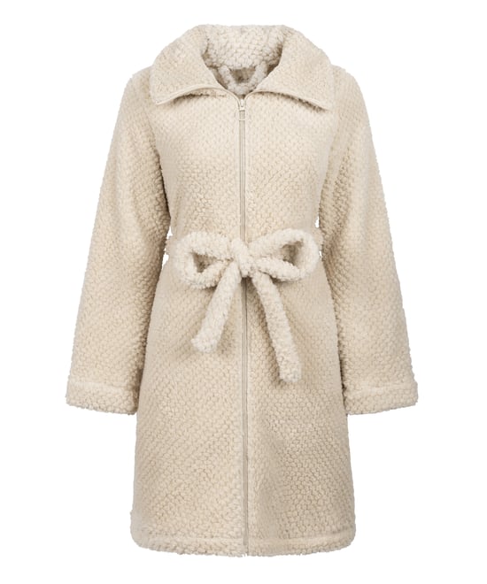 Hunkemöller Robe de chambre en polaire à fermeture éclair - Image 4