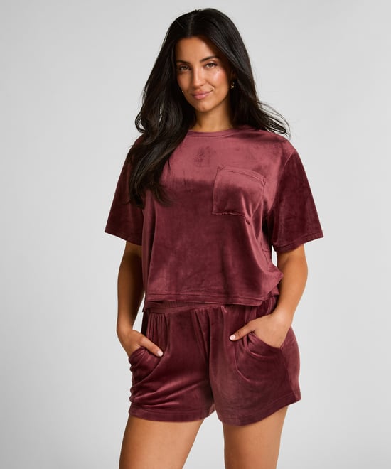 Hunkemöller Short Velours Pocket - Image 1