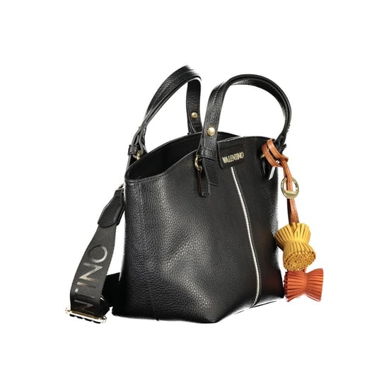Mario Valentino Schwarze Polyurethan Damenhandtasche - Image 3