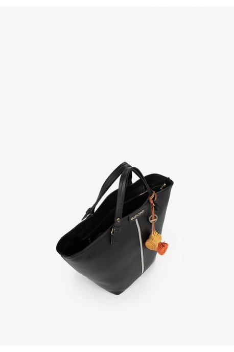 Mario Valentino Schwarze Polyurethan Damenhandtasche - Image 4