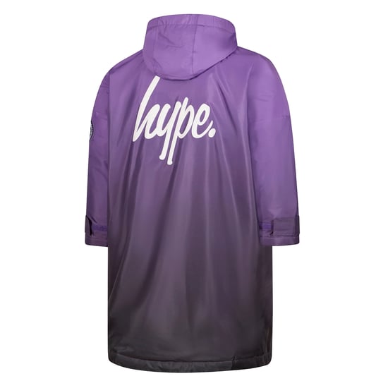 Kinder Wechselrobe Lila Ombre Jungen und Mädchen Kapuzen-Schwimmmantel - Image 2