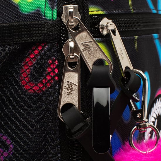 Kinder Lunchbox Schwarze Graffiti Herzen | Wärmeisolierte Schultasche 4,5L - Image 4