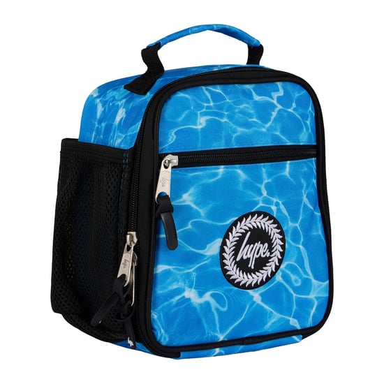 Kinder Lunchbag Blau Pool Muster - Thermoisolierte Schul-Lunchbox - Image 1