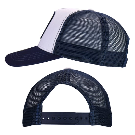 Herren Bestickte Santorini Trucker Cap | Baumwolle Atmungsaktive Einheitsgröße Mütze - Image 3