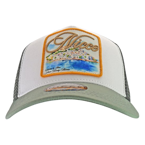 Männers bestickte Trucker-Cap | Atmungsaktive Baumwolle leichtes Rivvi Freizeit-Hut - Image 2