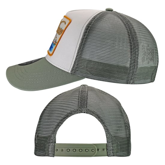 Männers bestickte Trucker-Cap | Atmungsaktive Baumwolle leichtes Rivvi Freizeit-Hut - Image 3
